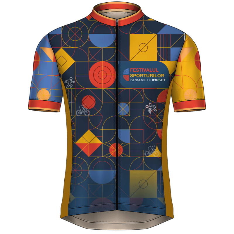 tricou tehnic pentru bicicleta - festivalul sporturilor