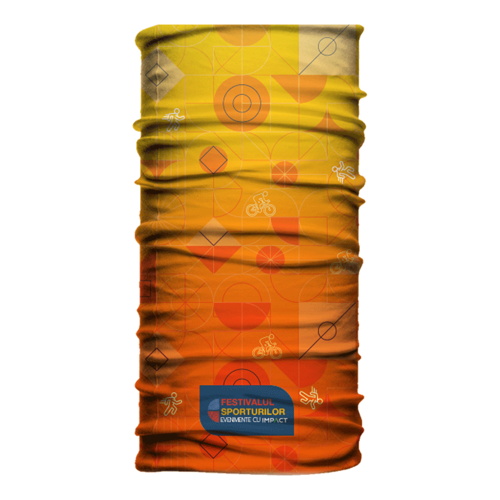 bandana multifunctionala - festivalul sporturilor