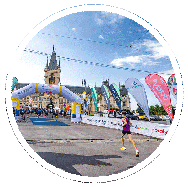 Concurs de alergare Palatul Culturii Iași - Festivalul Sporturilor Iași