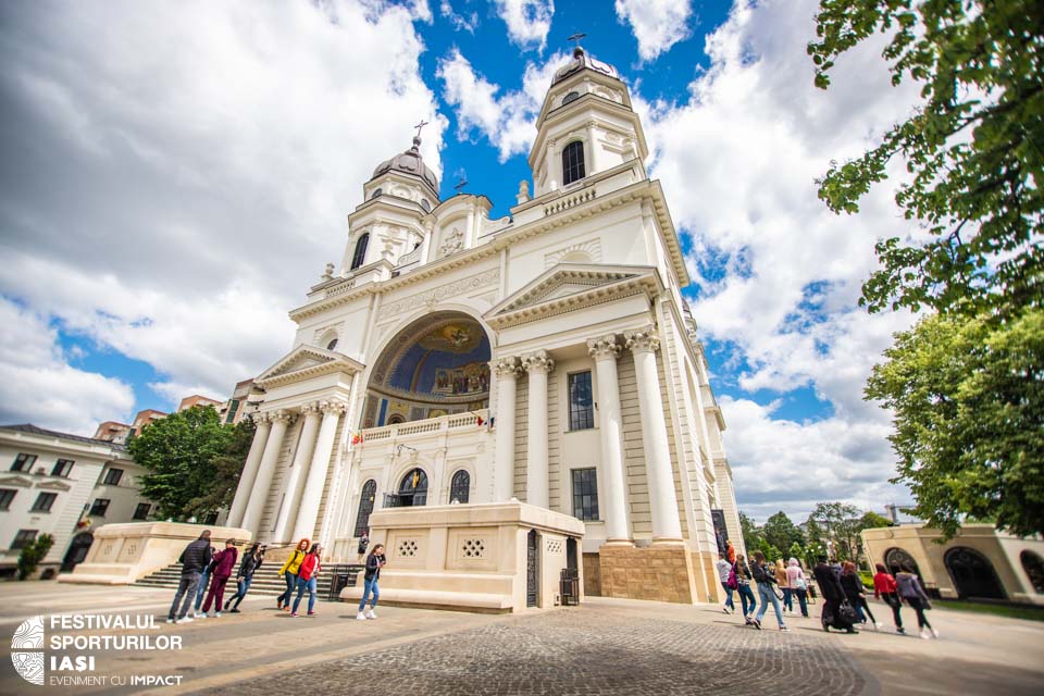 Catedrala Mitropolitană din Iasi - Festivalul Sporturilor Iasi - Foto Fisheye.ro
