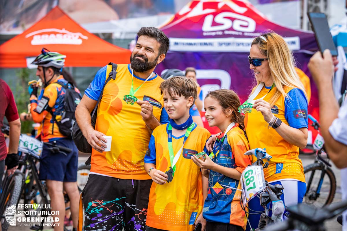 Concurs de MTB în București - Festivalul Sporturilor Greenfield Băneasa