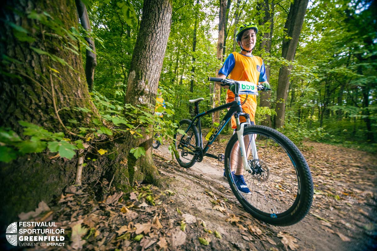 Concurs de MTB în București - Festivalul Sporturilor Greenfield Băneasa