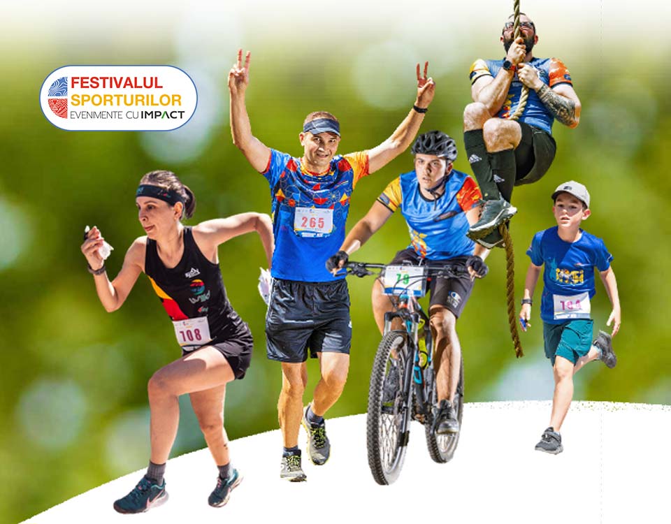 4 activități pentru o viață sănătoasă - Festivalul Sporturilor